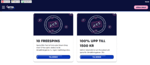 otto casino bonus kampanj
