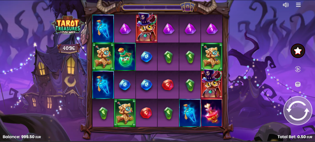 bild på tarot treasures slot