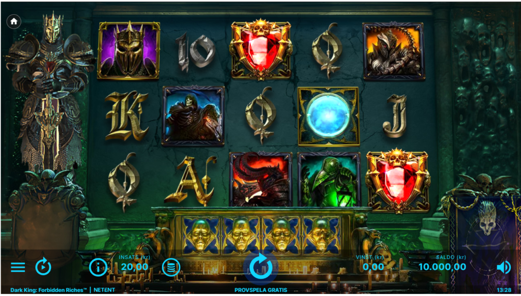 Dark King: Forbidden Riches halloween slot