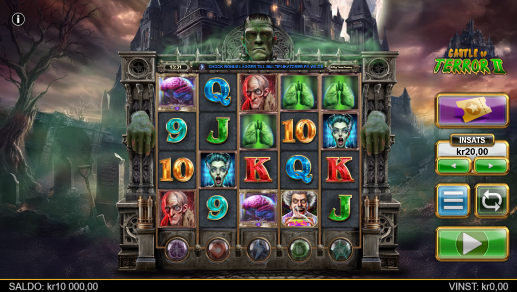 castle of terror 2 halloween slot
